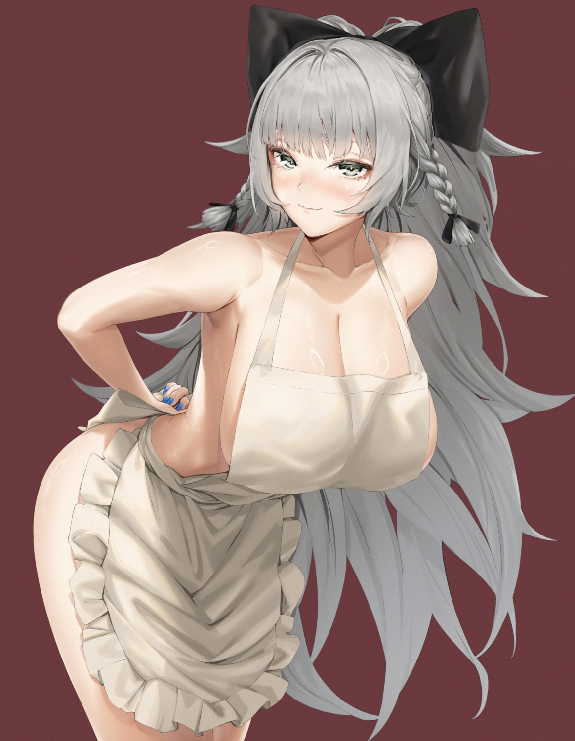 Pixel Yuxian Azur Lane Vittorio Veneto Azur Lane Naked Apron